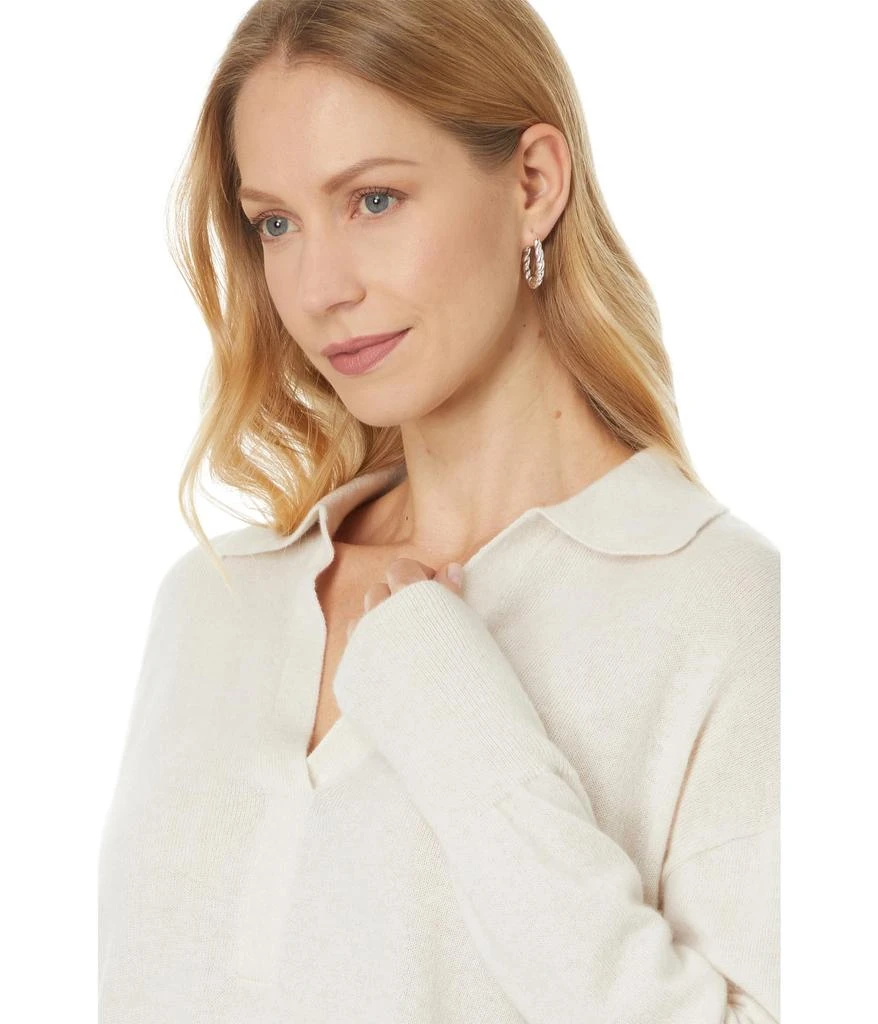 Splendid Tori Cashmere Polo Sweater 3
