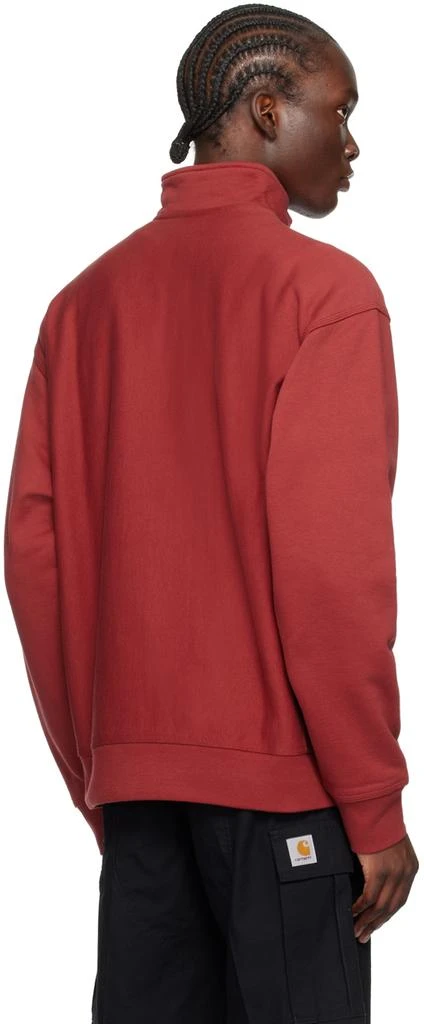 Carhartt WIP Red American Script Sweatshirt 3