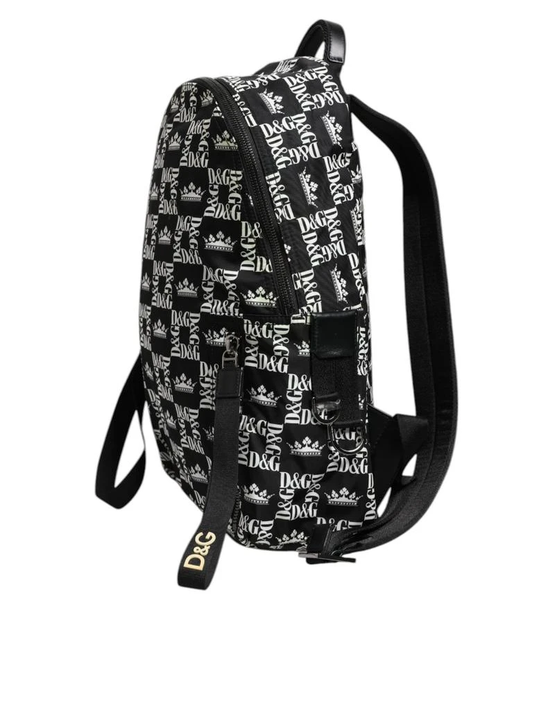 Dolce 
Gabbana Crown Printed Nylon School Backpack Men
s Bag (Pre-Owned) 2