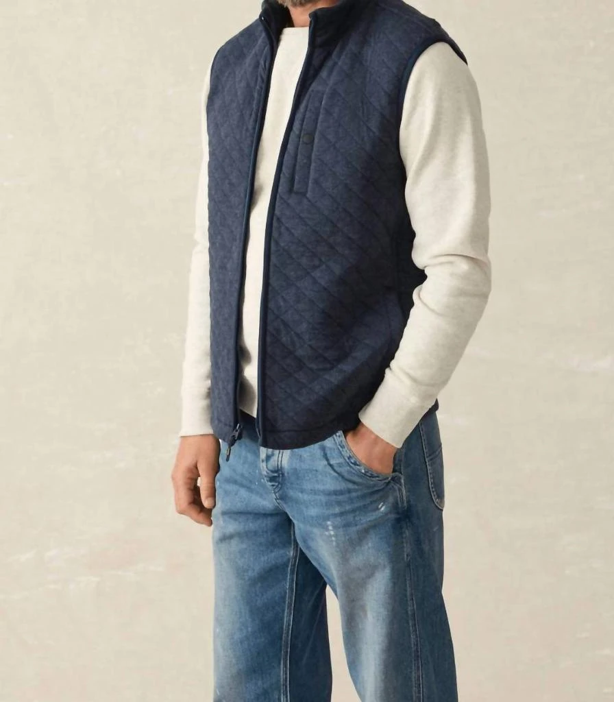 Faherty Faherty - Epic Quilted Fleece Vest