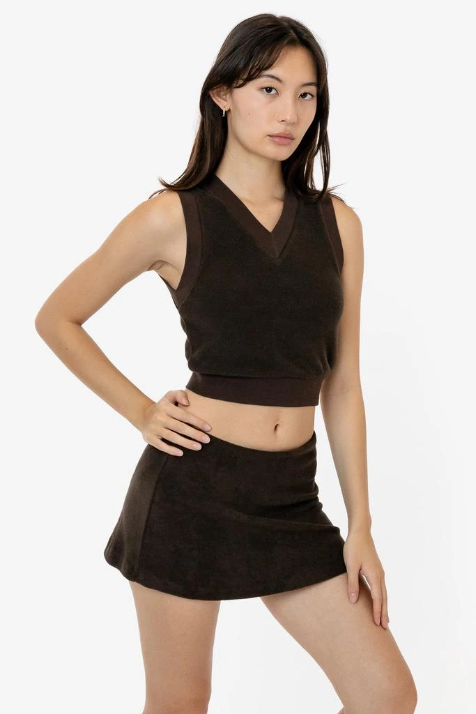 Los Angeles Apparel RLT384 - Loop Terry Mini Skort 3