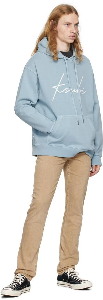 Ksubi Blue Skript Biggie Hoodie 4
