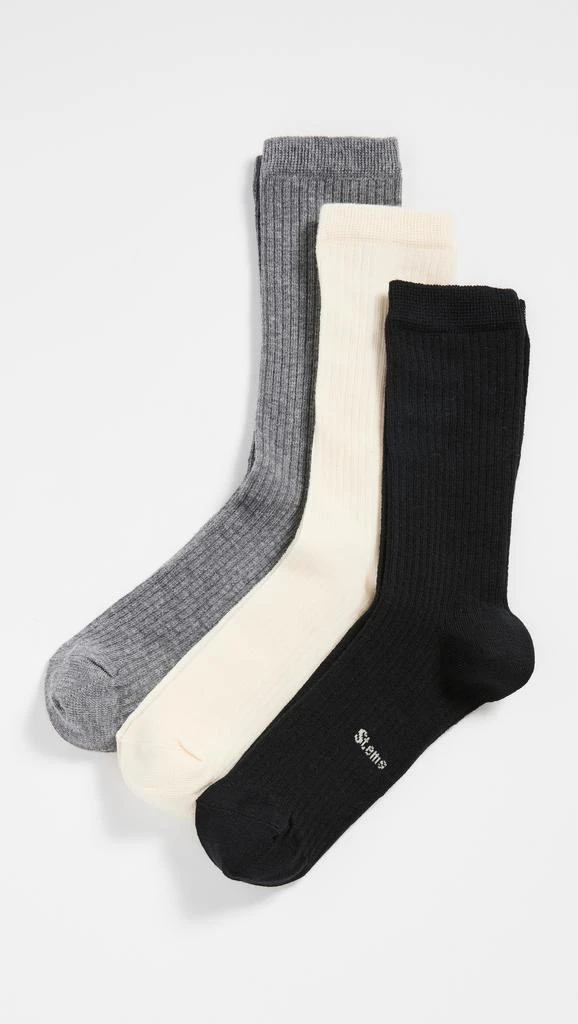 Stems Cashmere Socks Gift Set 1
