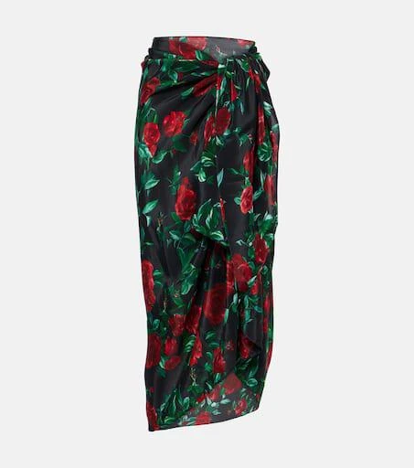 Alexandra Miro Maya floral beach cover-up 1