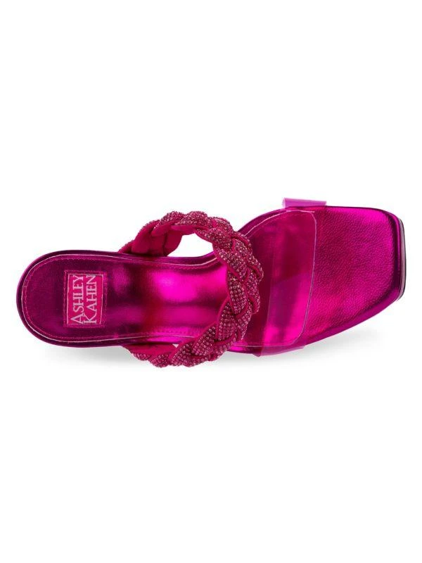 Ashley Kahen Melrose Metallic Wedge 3