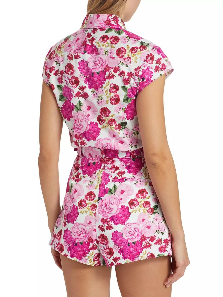 Generation Love Morgan Floral Poplin Romper 5