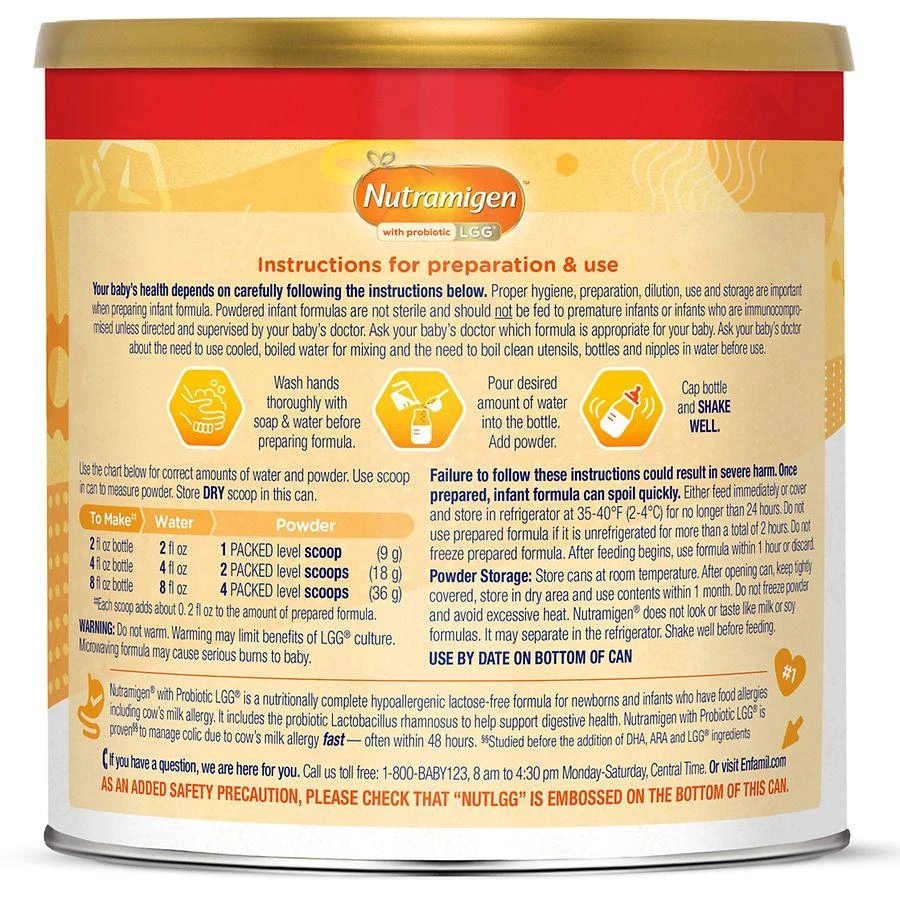 Enfamil Infant Formula Hypoallergenic & Lactose Free with Enflora LGG Powder 2