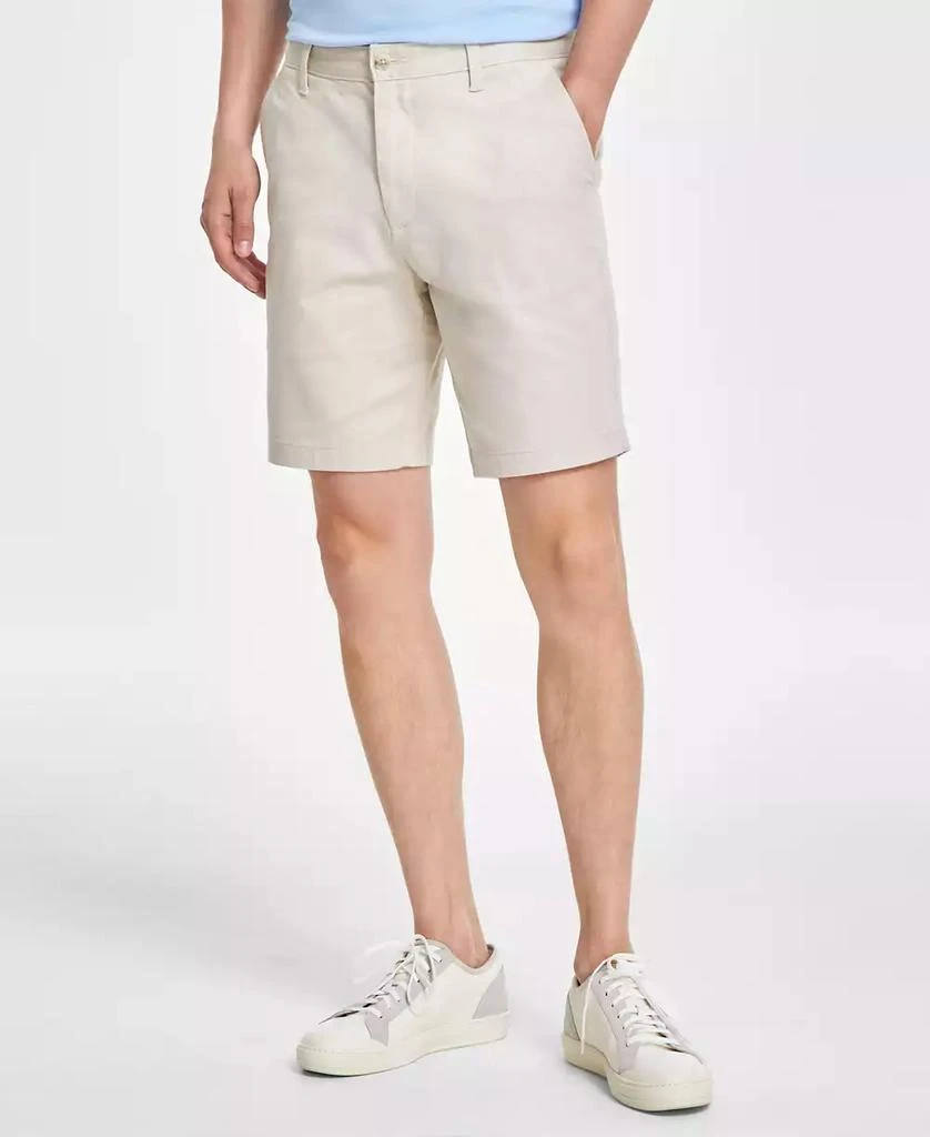 Nautica Men's Classic-Fit Stretch Flat-Front 6" Chino Deck Shorts 3