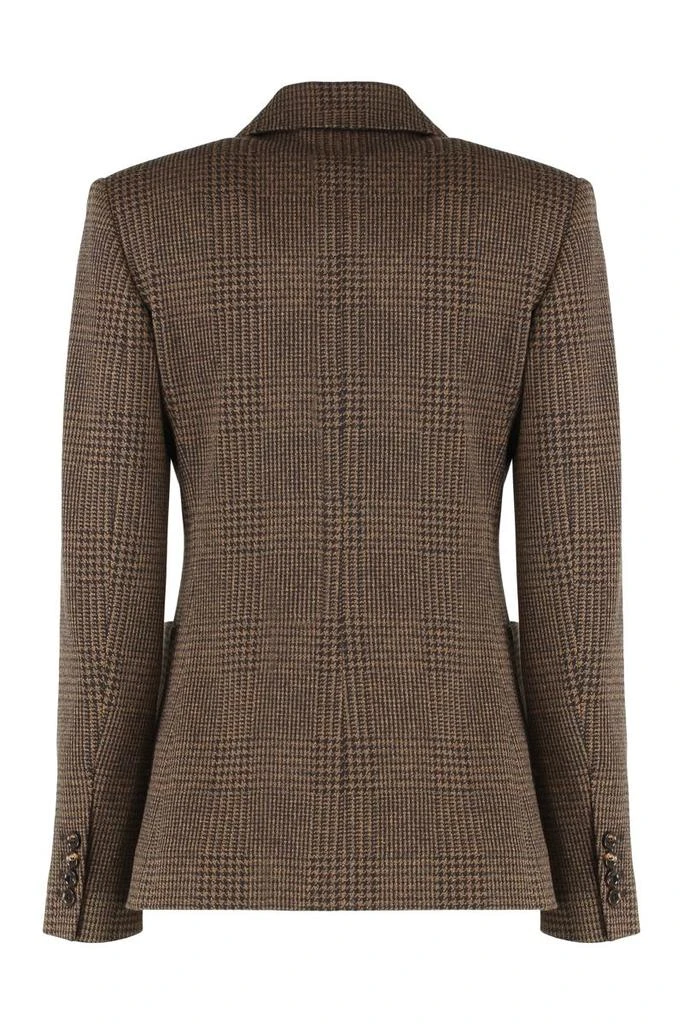 Max Mara Max Mara Double-Breasted Blazer Zulma In Prince Of Wales 2