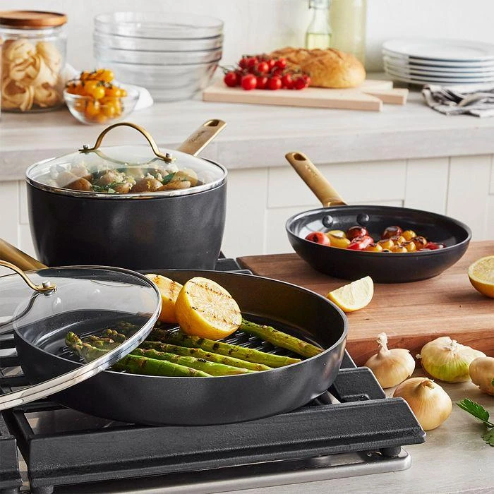 Greenpan Reserve Healthy Ceramic Nonstick Cookware, Set of 10 13