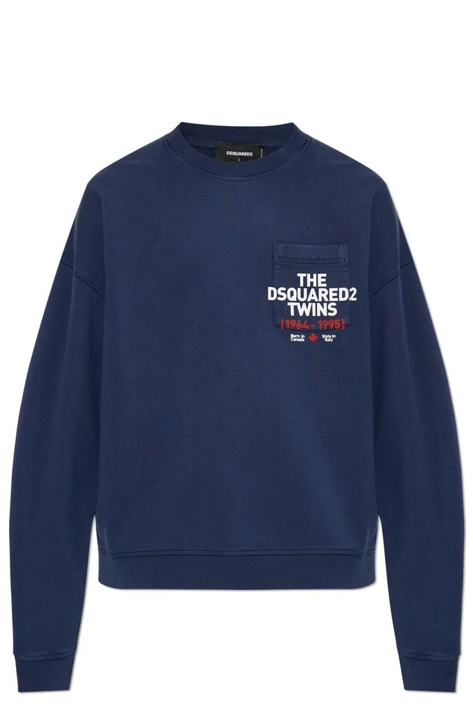 DSQUARED2 Sweatshirt with pocket 1
