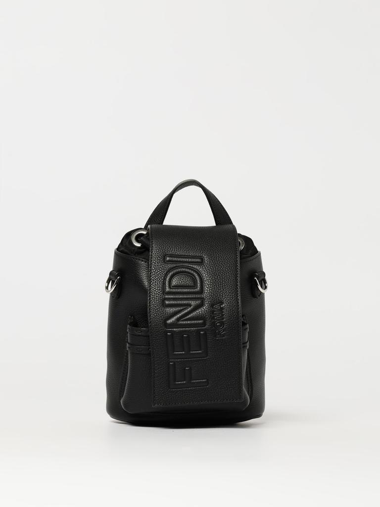 Fendi Fendi FF Squared Compact Messenger Bag - Shoulder Bags