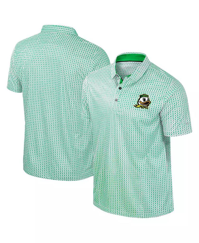 Colosseum Men's Green Oregon Ducks Big Tall Marty Rival Polo Shirt