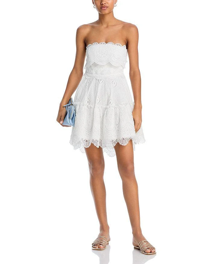 Waimari Amaral Eyelet Mini Dress 3