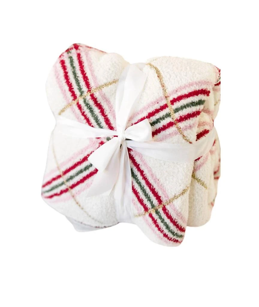 Instyle Instyle - Get Cozy Christmas Plaid Blanket