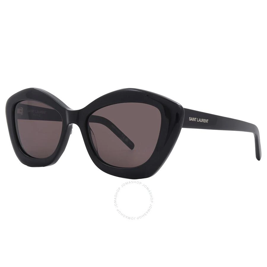 Saint Laurent Grey Cat Eye Ladies Sunglasses SL 68 001 54 3