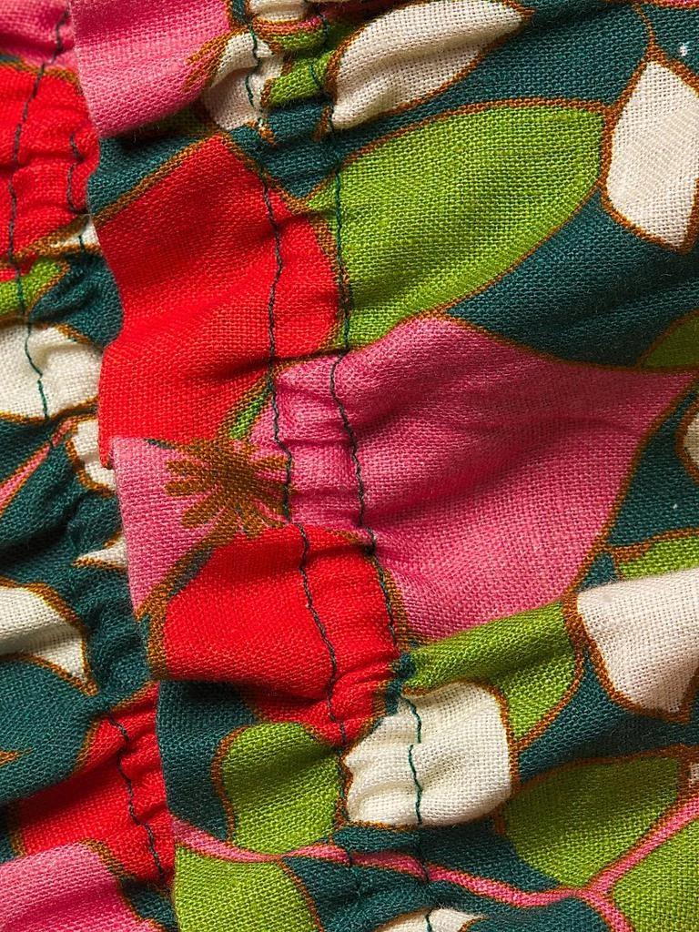 Birds of Paradis Brigette Floral Linen Bandeau Top 6