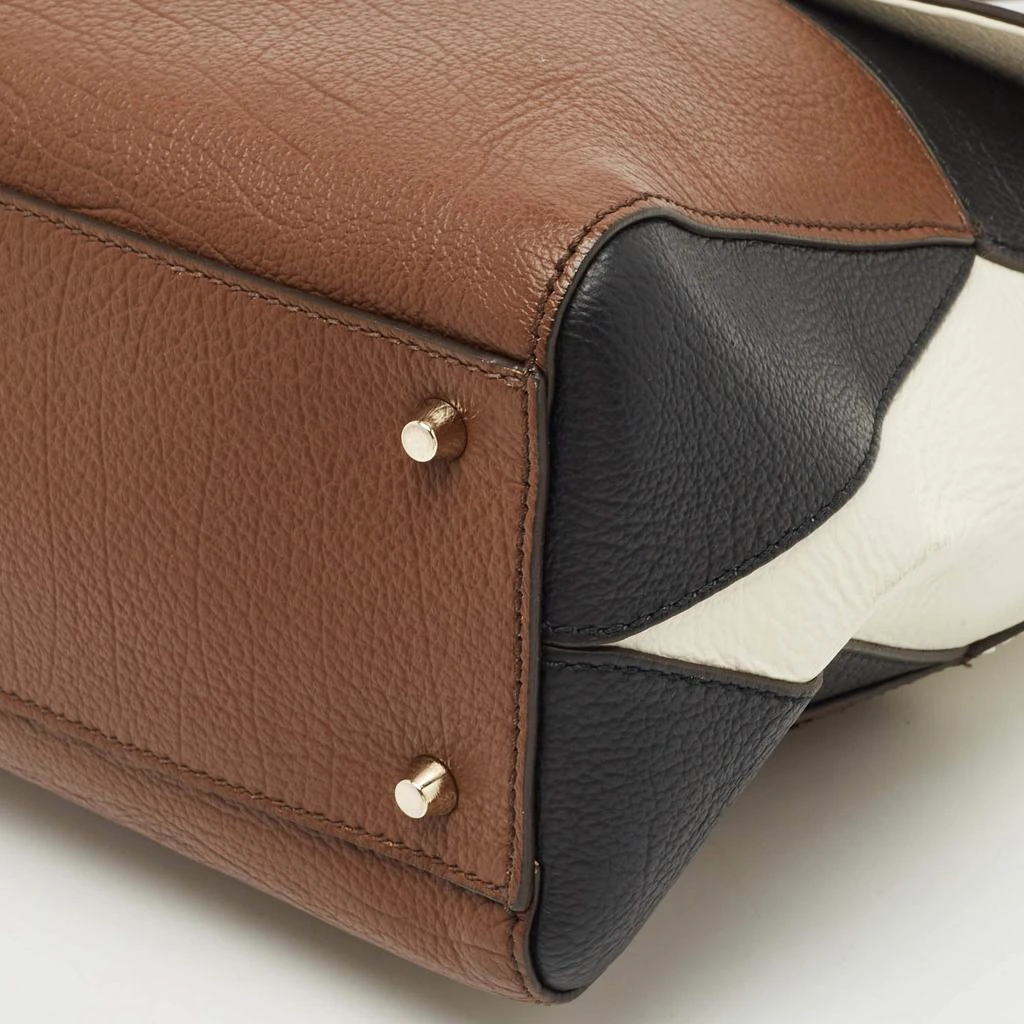 Furla Furla Tricolor Leather Artesia Creta Top Handle Bag 11
