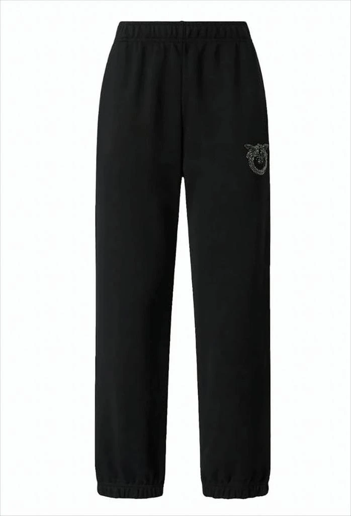 PINKO Relaxed Black Sweatpants