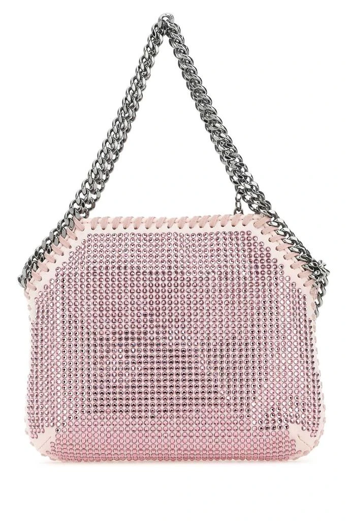 Stella McCartney Stella McCartney Mini Falabella Embellished Chain-Link Tote Bag 2