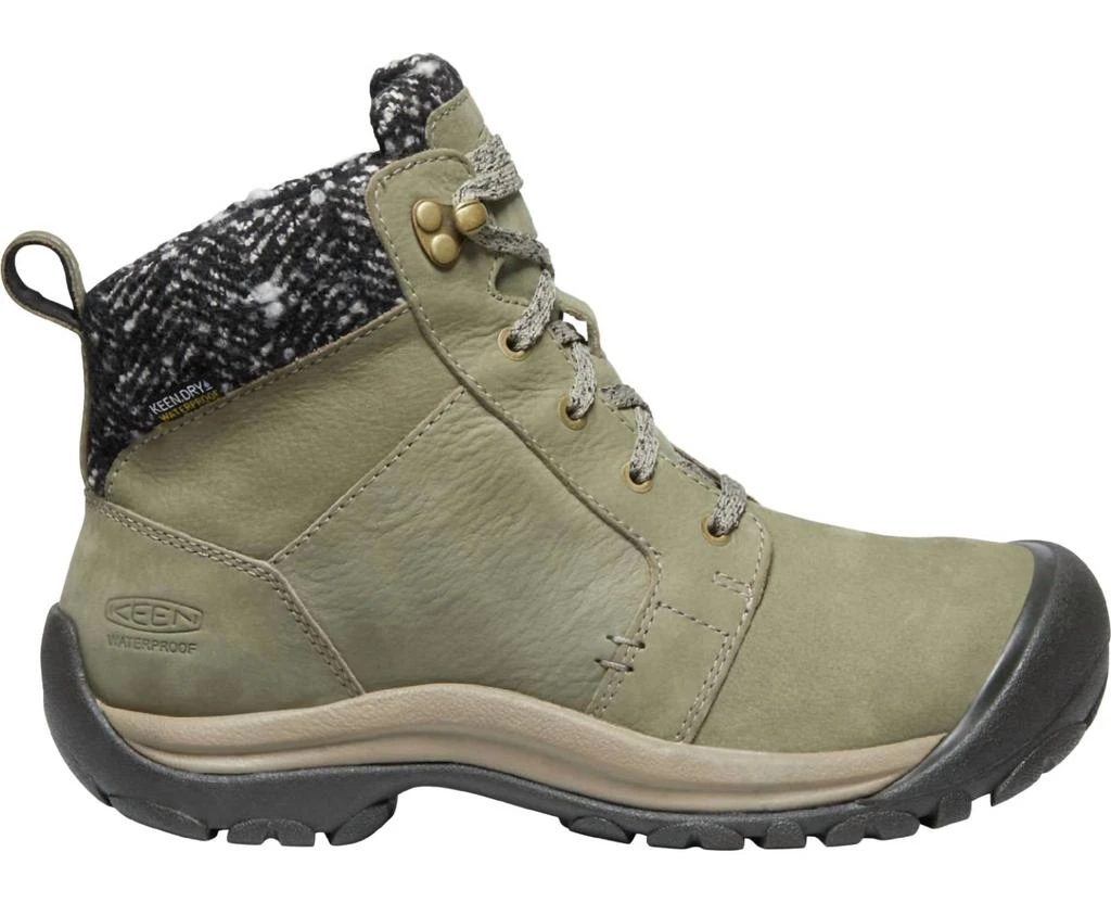 Keen Women’S Kaci Ii Winter Mid Winter Boots In Pale Olive/brindle 2