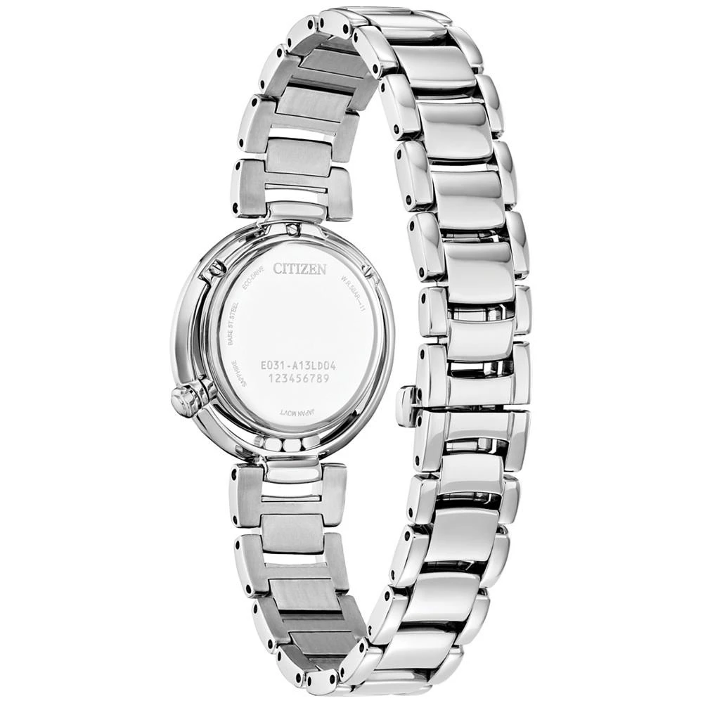 Citizen Eco-Drive Women's Arcly Diamond (1/10 ct. t.w.) Stainless Steel Bracelet Watch 30mm 4