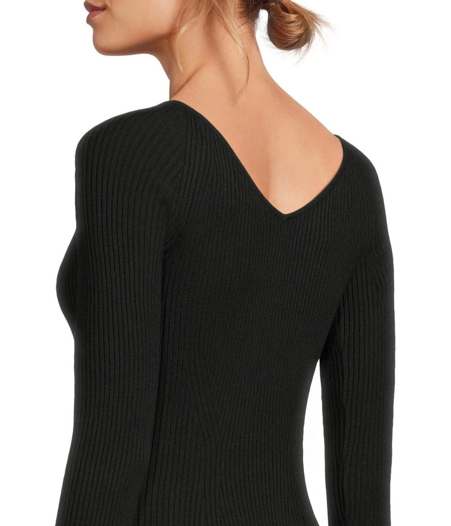 Madewell Nova V-Neck Snowy Dress 4