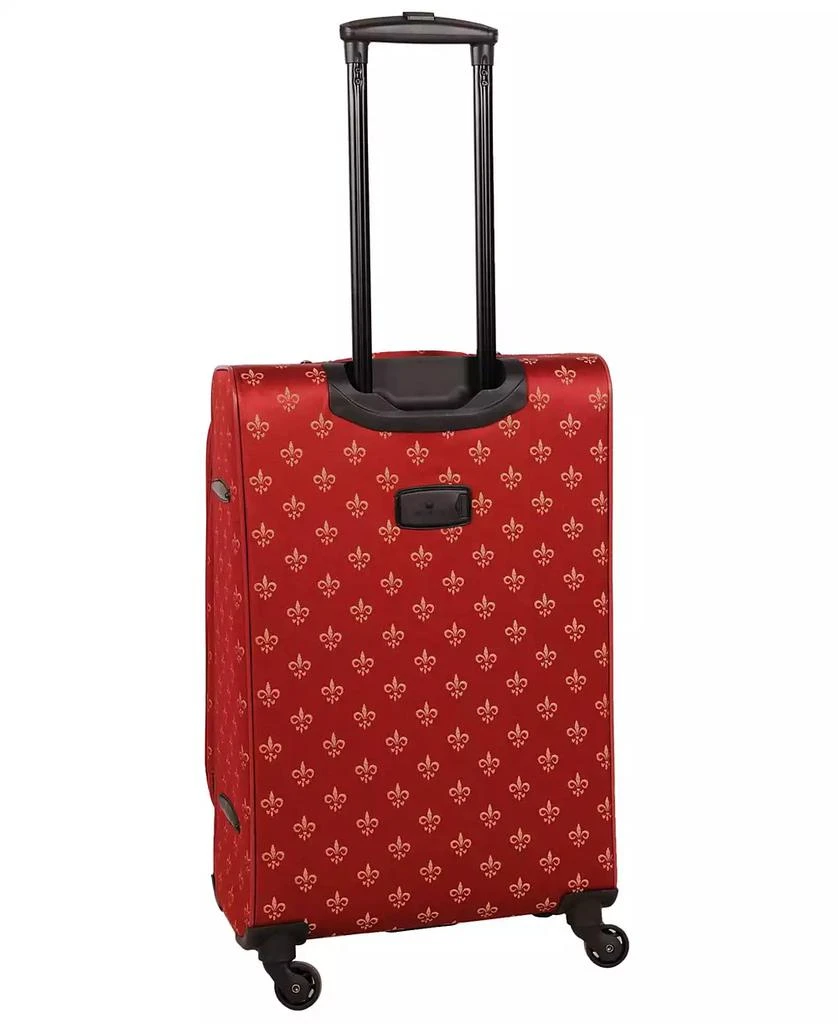 American Flyer Fleur De Lis 5 Piece Spinner Luggage Set 7