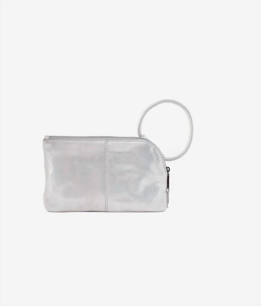 Hobo Sable Hobo Wristlet In Silver 2