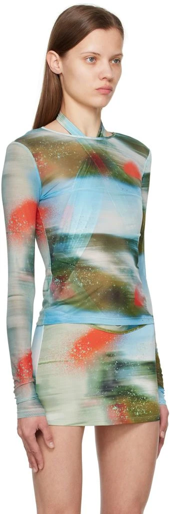 Miaou Multicolor Long Sleeve T-Shirt 2