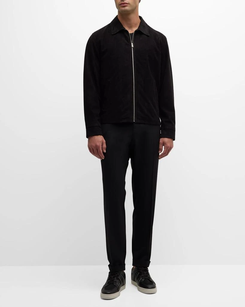 Theory Men's Hazelton Leather Blouson Jacket 2