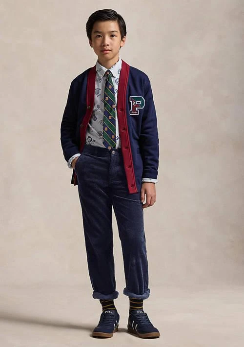 Ralph Lauren Boys 8-20 Straight Fit Cotton Corduroy Pants