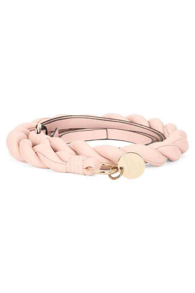 RED Valentino REDValentino Braided Logo Plaque Belt