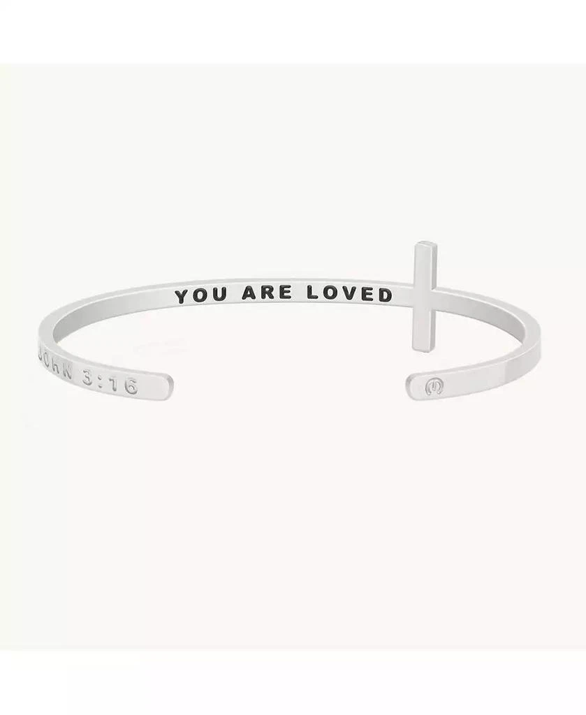 Mantra The Cross Bracelet Yellow Gold / John 3:16