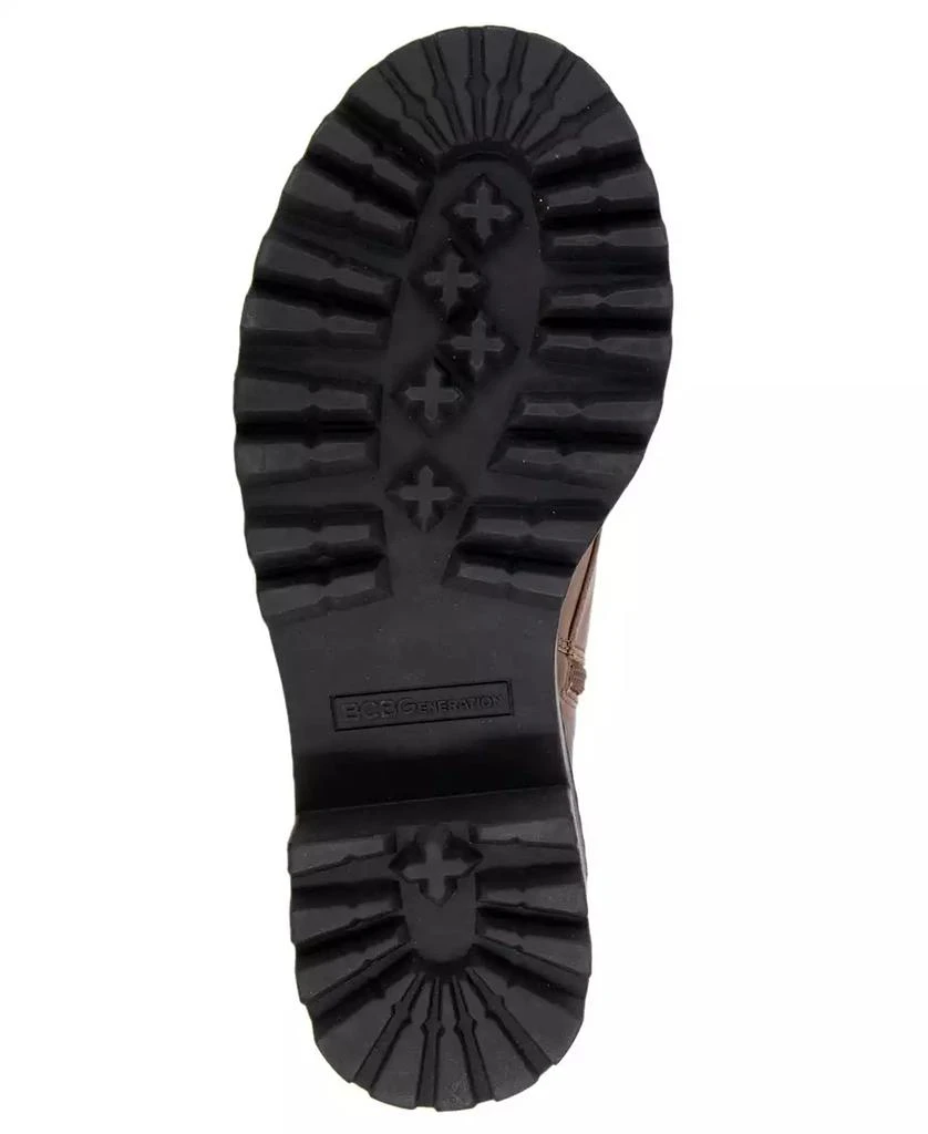 BCBG Women's Curtis Narrow Calf Combat Boot 5