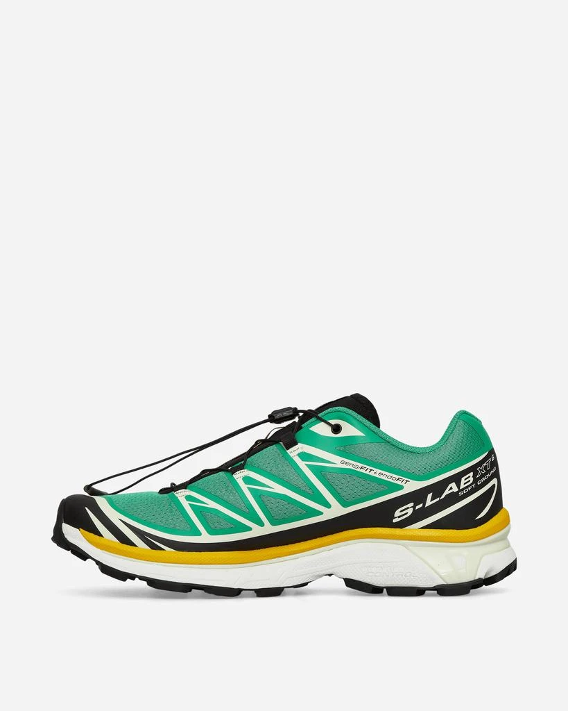 Salomon XT-6 Sneakers Bright Green / Black / Sulphur 3