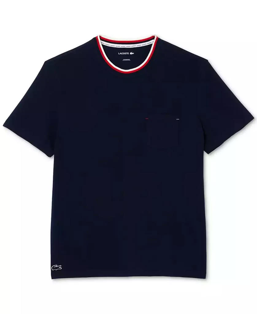 Lacoste Men's Tipped Neck Underwear T-Shirt 6