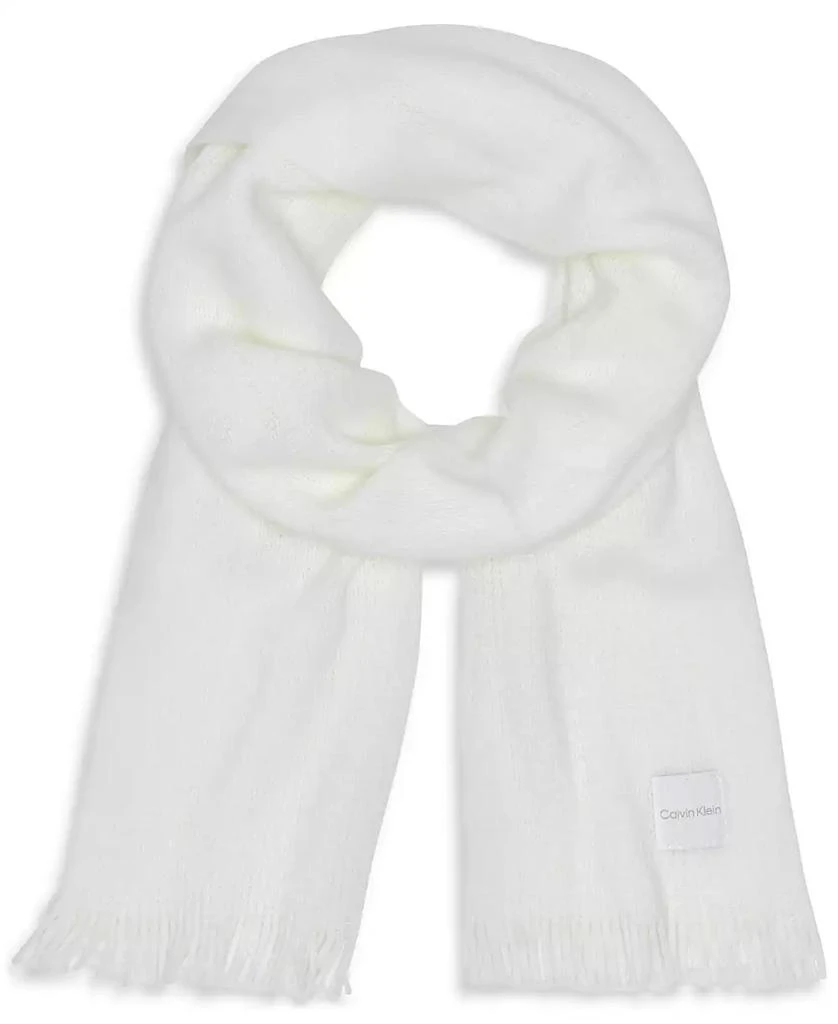 Calvin Klein Super Soft Fringe Detail Scarf 2