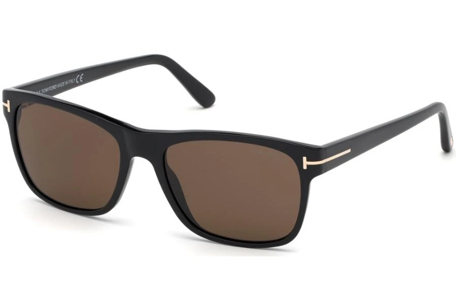 Tom Ford Giulio Roviex Rectangular Men's Sunglasses FT0698 01J 59 1