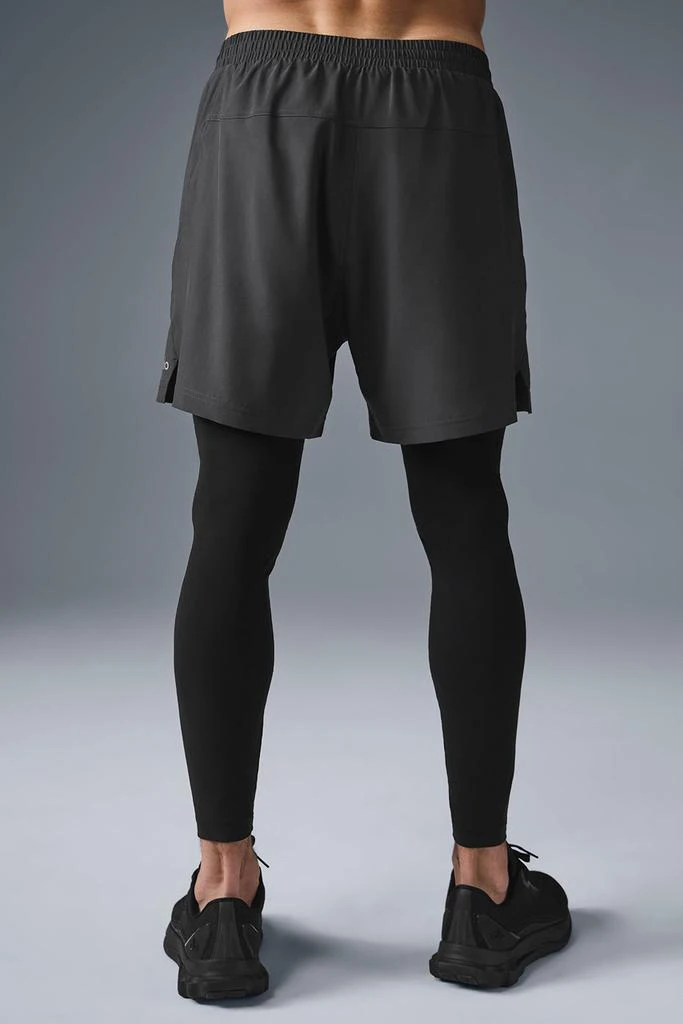 Alo 5" Revival 2-in-1 Pant - Anthracite/Black 3