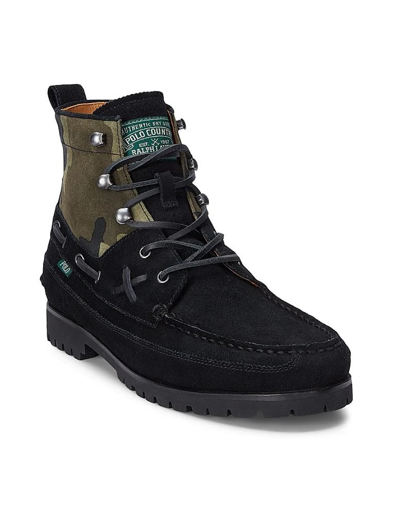 Ralph Lauren Ranger Camouflage Suede Boots 2