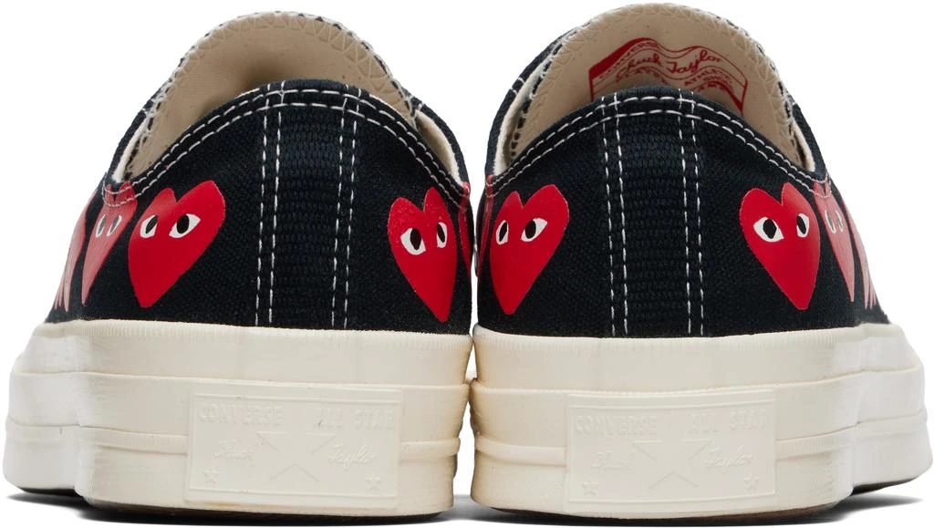 Comme des Garcons Black Converse Edition Chuck 70 Multi Heart Sneakers 2