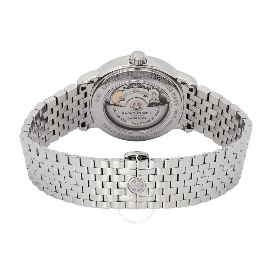 Raymond Weil Maestro Automatic Moon Phase White Dial Men's Watch 2879-ST-00308 3