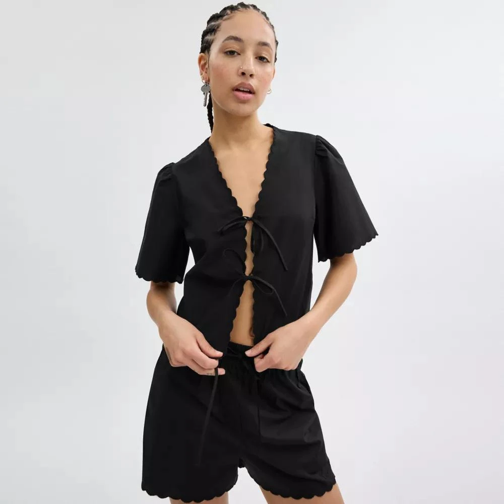 Coach Cotton Set Top In Organic Cotton 2