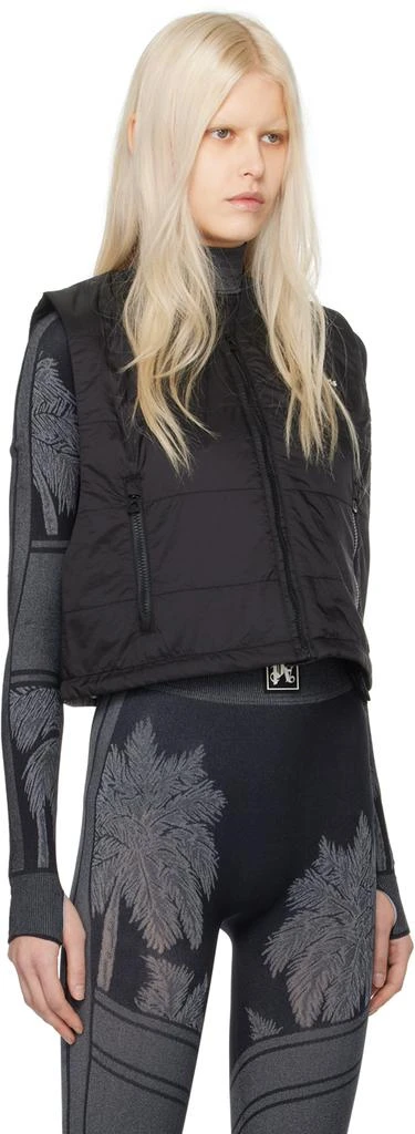 Palm Angels Black Classic Vest 2