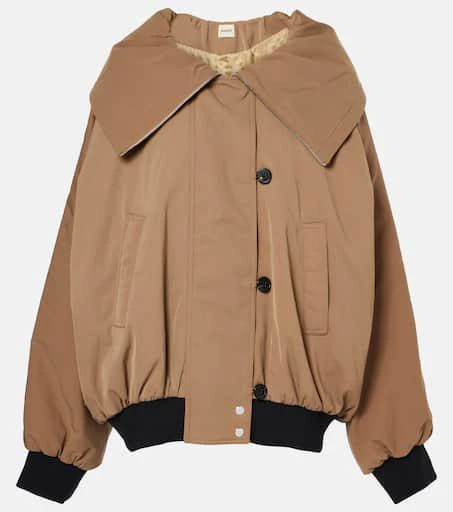 Khaite Rhonda twill jacket 1