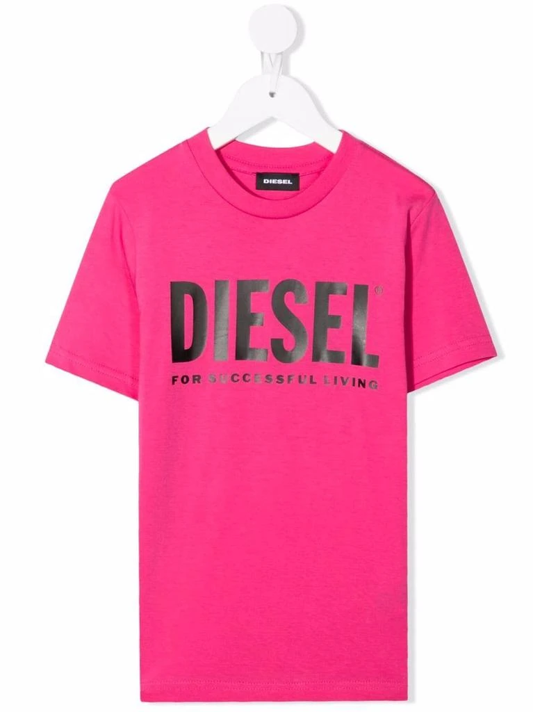 Diesel logo-print T-shirt - kids 1