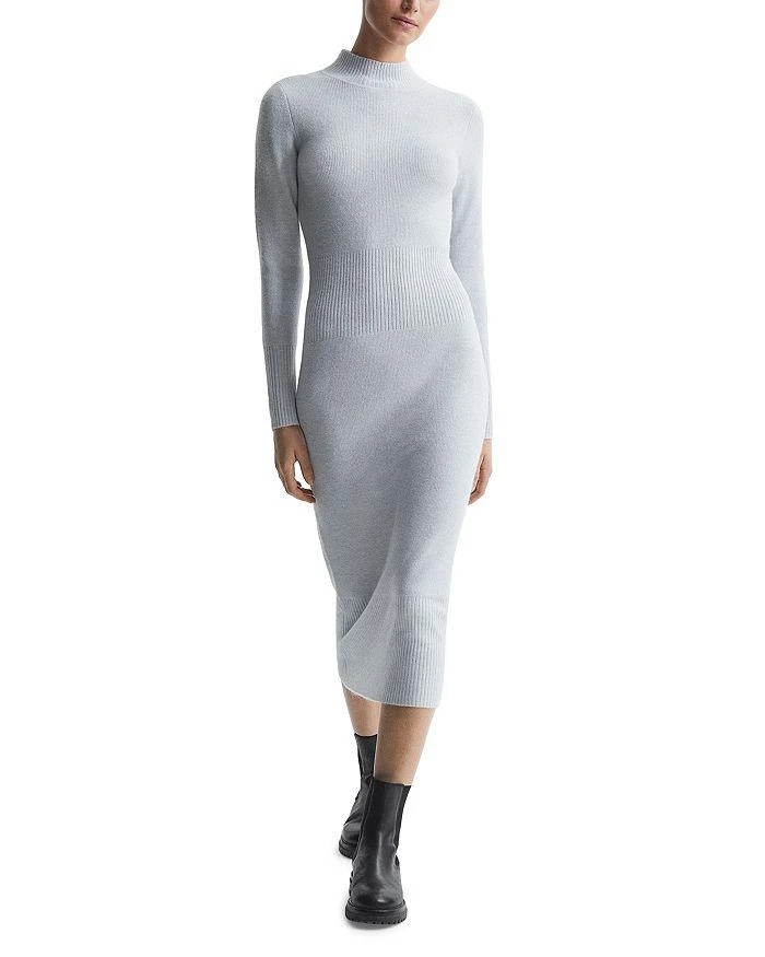 REISS Mara Bodycon Knit Midi Dress 1
