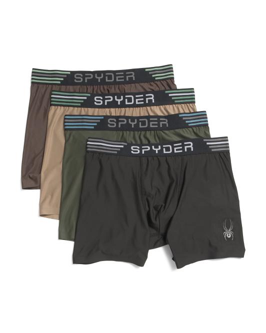 Spyder 4pk Boxer Briefs