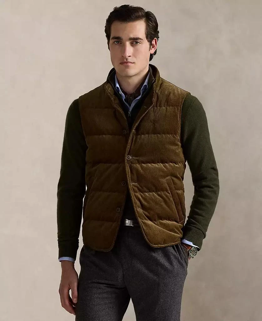 Ralph Lauren Men
s Quilted Corduroy Vest 1